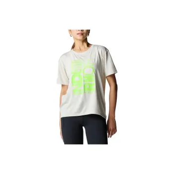 Under Armour Tech Drop Shoulder Sleeve T Shirt Women's Snow Peak White 110