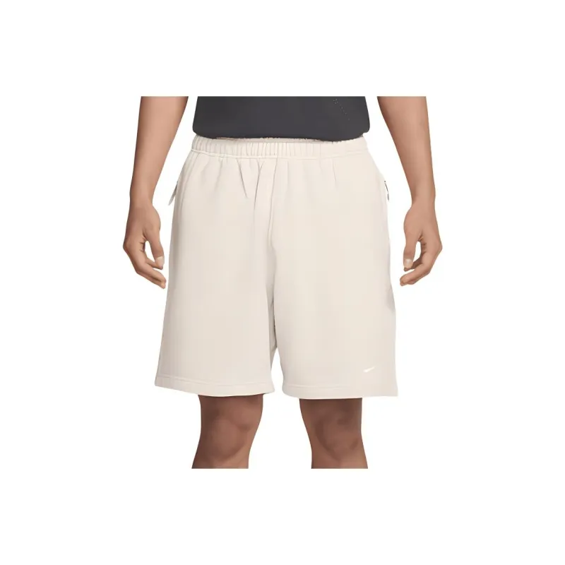 Nike Solo Swoosh Casual Shorts Men's Light Mineral Brown/White-0