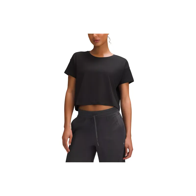 Lululemon Cates Cropped T Shirt T Shirt Women's-3