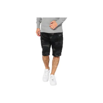 AVIREX Cargo Shorts Men's Gray Camouflage