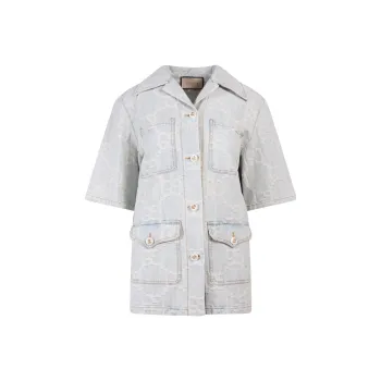 GUCCI Shirts Women's Blue