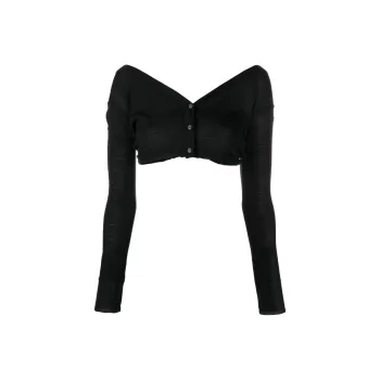 Jacquemus Le Cardigan Soli 'Black'