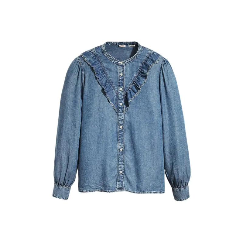 Levis Shirts Women's Dark Blue-0