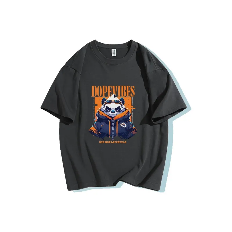 PANDA BASE T Shirts Women's-9