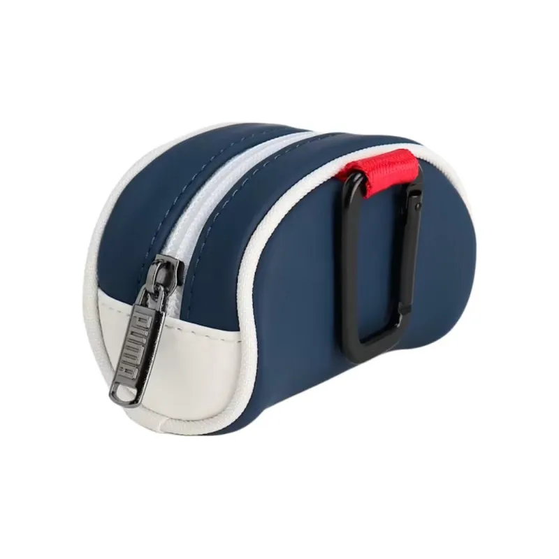 PUMA Synthetic Leather Ball Bag Storage Bag Unisex Dark Marine Blue-1