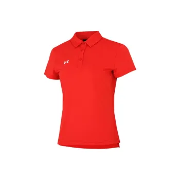 Under Armour Polo Shirts Women's Red