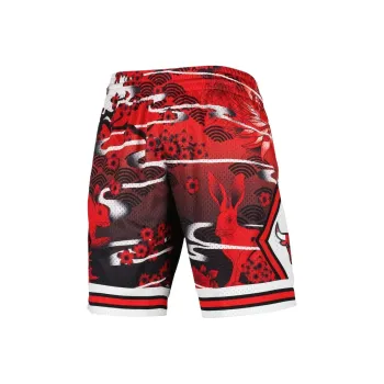 NBA x Mitchell & Ness Chicago Bulls New Year Swingman Shorts Casual Shorts Men's Red