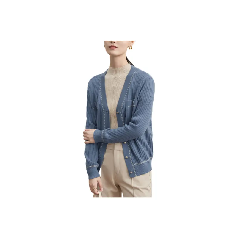 FINITY Sweaters Women's Gray Blue-0