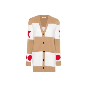 MaxMara V Neck Long Sleeved Cardigan