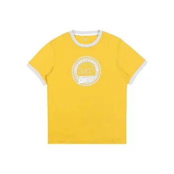 EMPORIO ARMANI T Shirts Women's Yellow