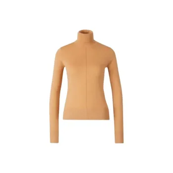 Chloé Logo Embroidered Turtleneck Knit Jumper
