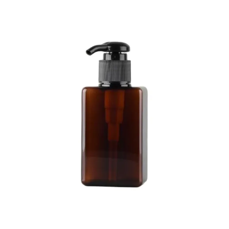 JIANYINGSHU Shampoo Bottle Empty Travel Mini Bottles Push Button-5