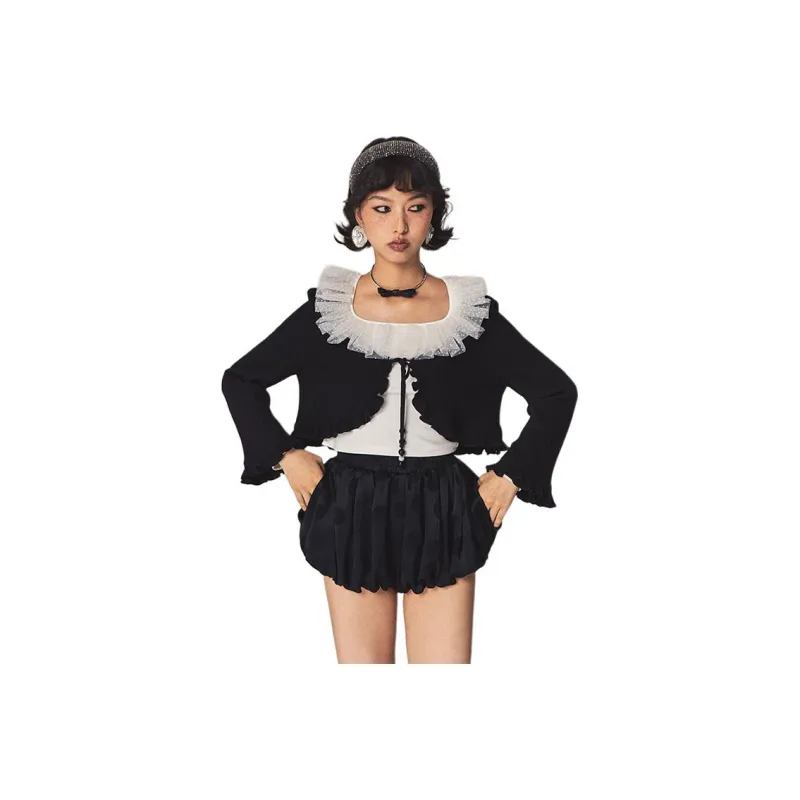 CatPunch Knitwear Women's Black-0