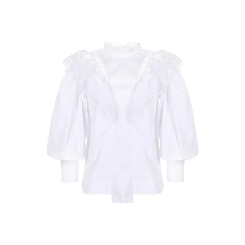 GANNI Shirts Women's White-0