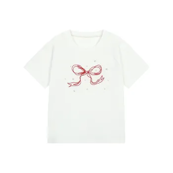 AooRaa T Shirts Women's White