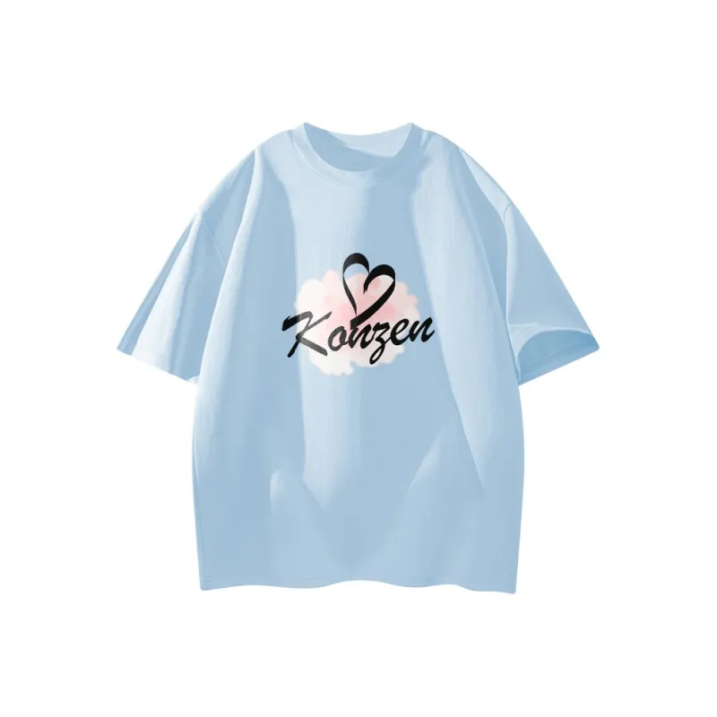 Caramella Drop Shoulder Sleeve T Shirt Unisex-9