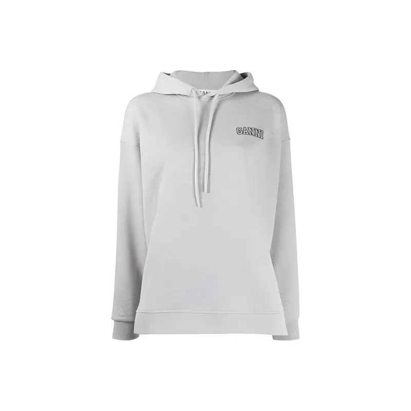 GANNI Sweatshirts Women's Gray-0