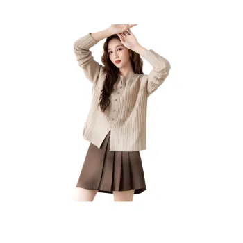 Tonlion Sweaters Women's Oat