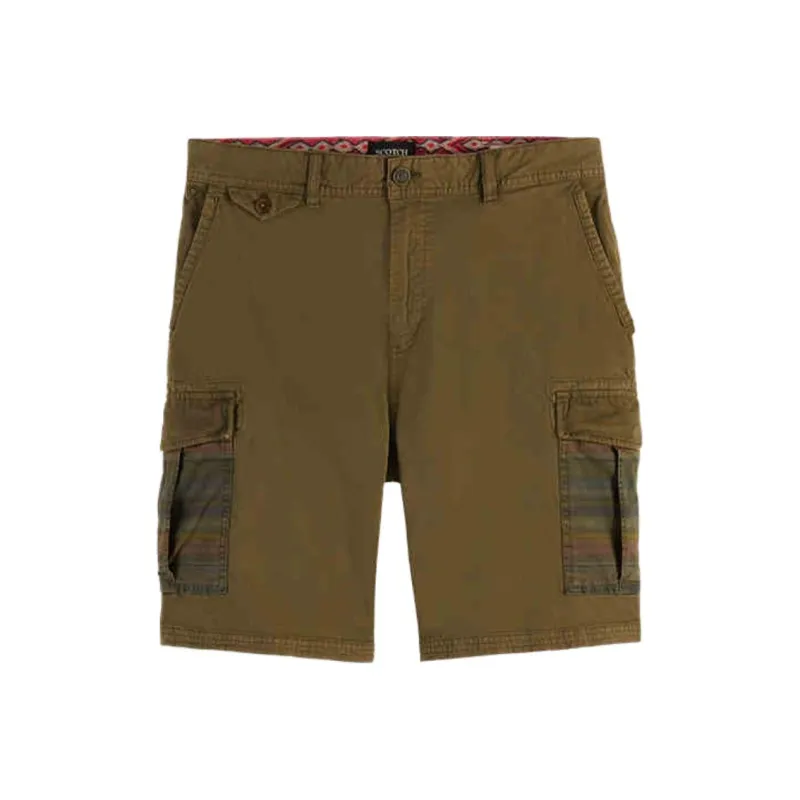 Scotch&Soda Casual Shorts Men's Army Green-0