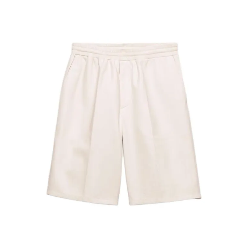 PRADA Leather Shorts-0