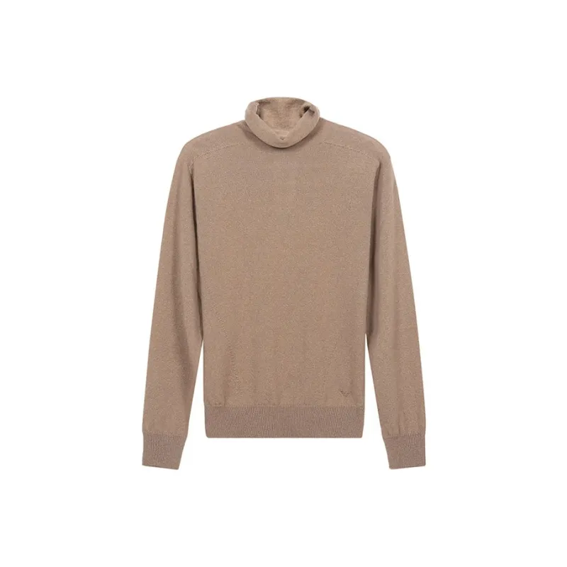 EMPORIO ARMANI FW21 Knitwear Women's Brown Beige-0
