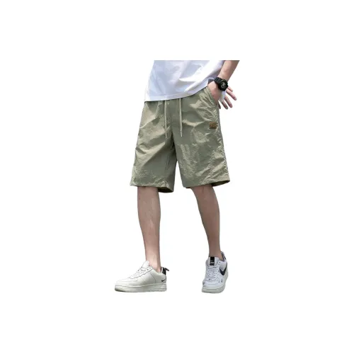 Tonlion Casual Shorts Men's Light Army Green