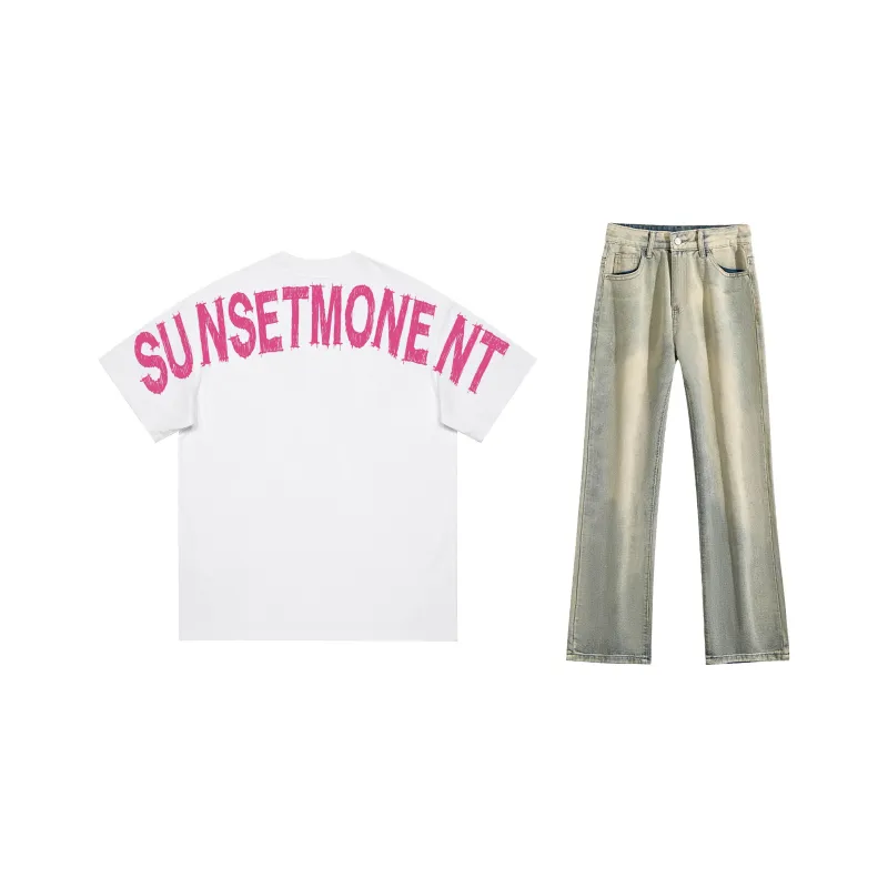 SUNSETMONENT Casual Sportswear Unisex-34