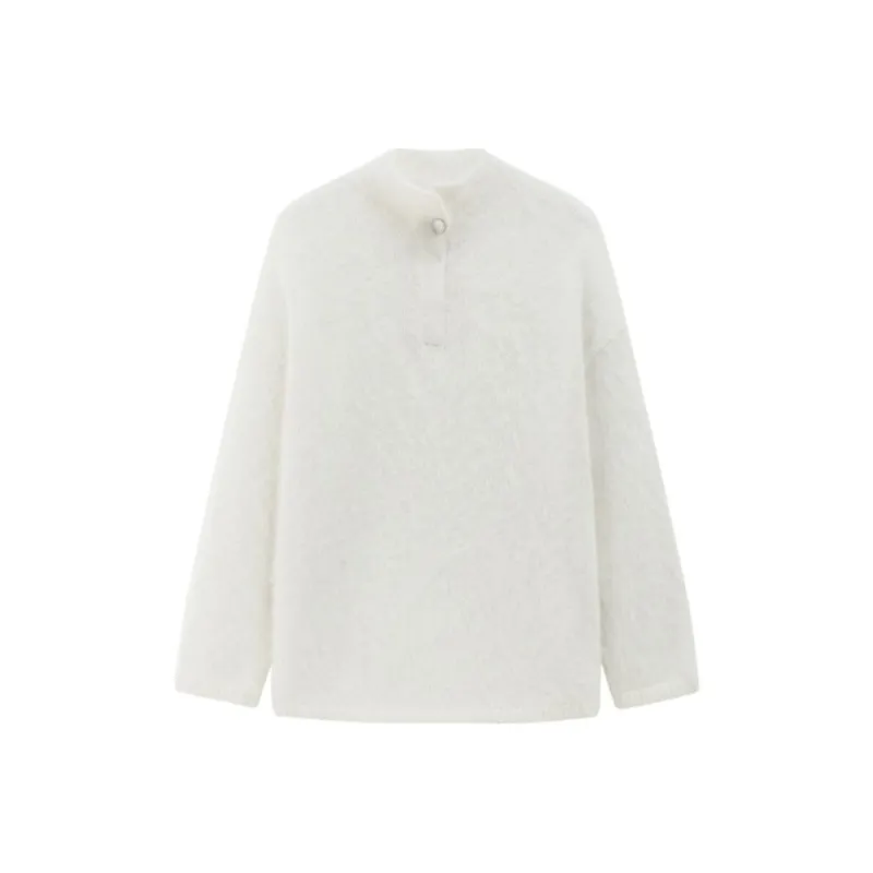 VIKTORIACHAN Sweater Women's Ivory White-0