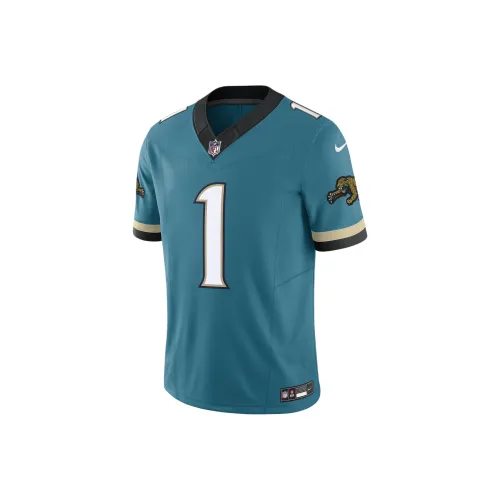 Nike Travis Etienne Jr. Jacksonville Jaguars Men's Nike Dri FIT Nfl Limited Football Jersey