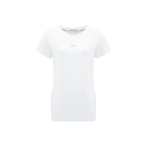 CALVIN KLEIN Regular T Shirt Women's White
