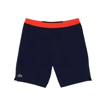 LACOSTE Djokovic Collaboration Casual Shorts Men Marine Blue