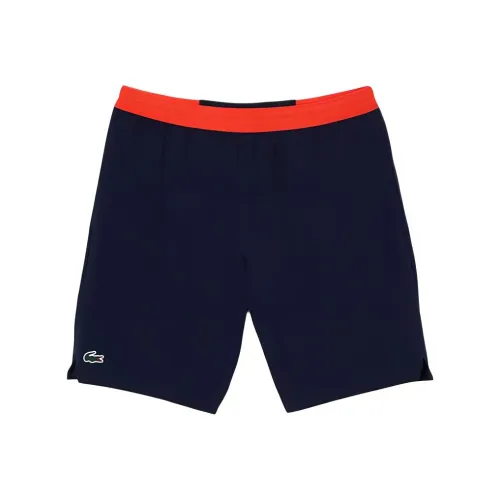 LACOSTE Djokovic Collaboration Casual Shorts Men Marine Blue