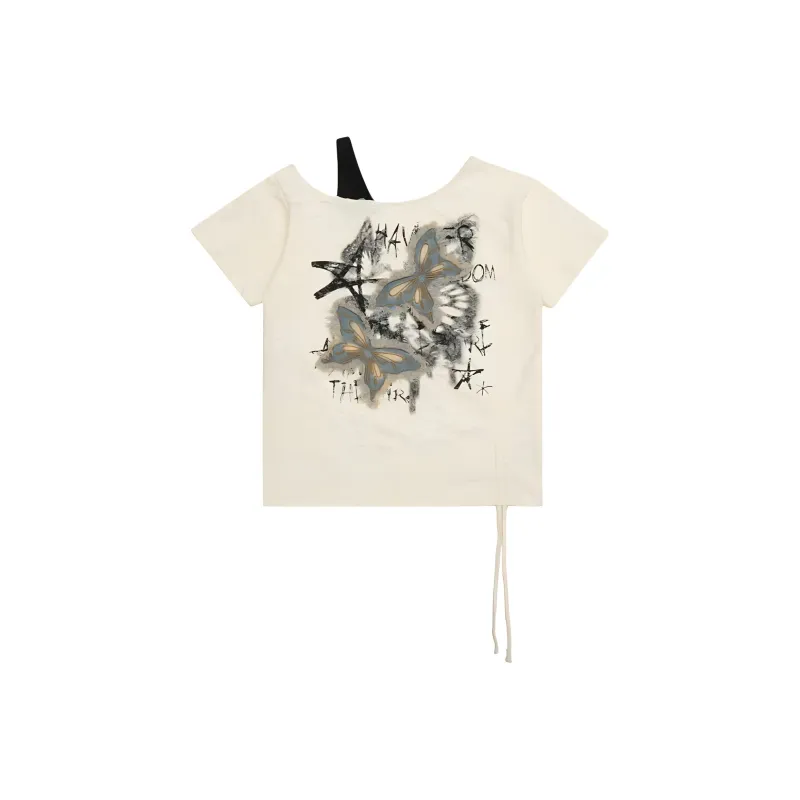 KKX Regular T Shirt Women's Beige-0