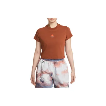 Nike Dri Fit Regular T Shirt Women's Light Yellow Umber