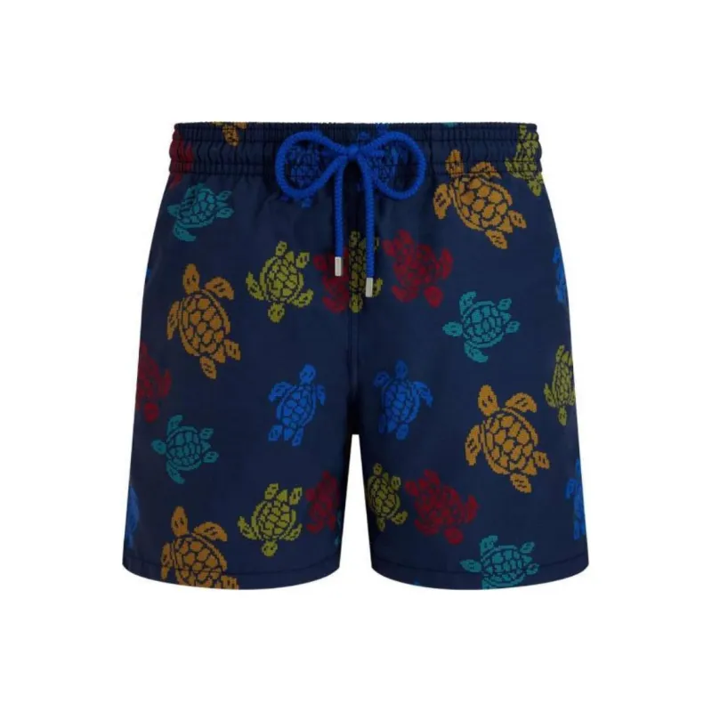 Vilebrequin X Falke Ronde Des Tortues Swim Shorts-0