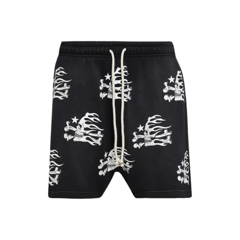 Hellstar Skull Shorts-0