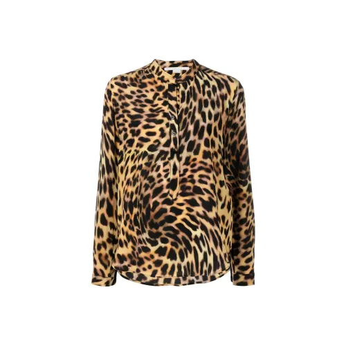 Stella McCartney Cheetah Print Silk Shirt