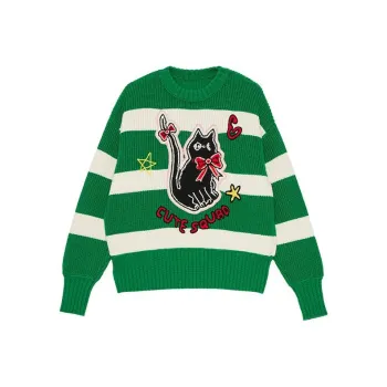 Ed Hardy FW23 Hol/23 Collection Sweater Women's Multicolor Color