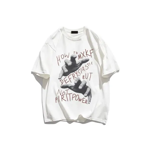 Cotton Shopping T Shirt Unisex White