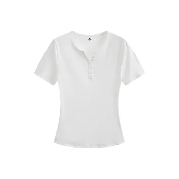 FASTFISH Set in Sleeve T Shirt Women's