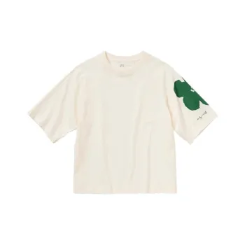 UNIQLO × Andy Warhol Raglan Sleeve T Shirt Women's Ivory