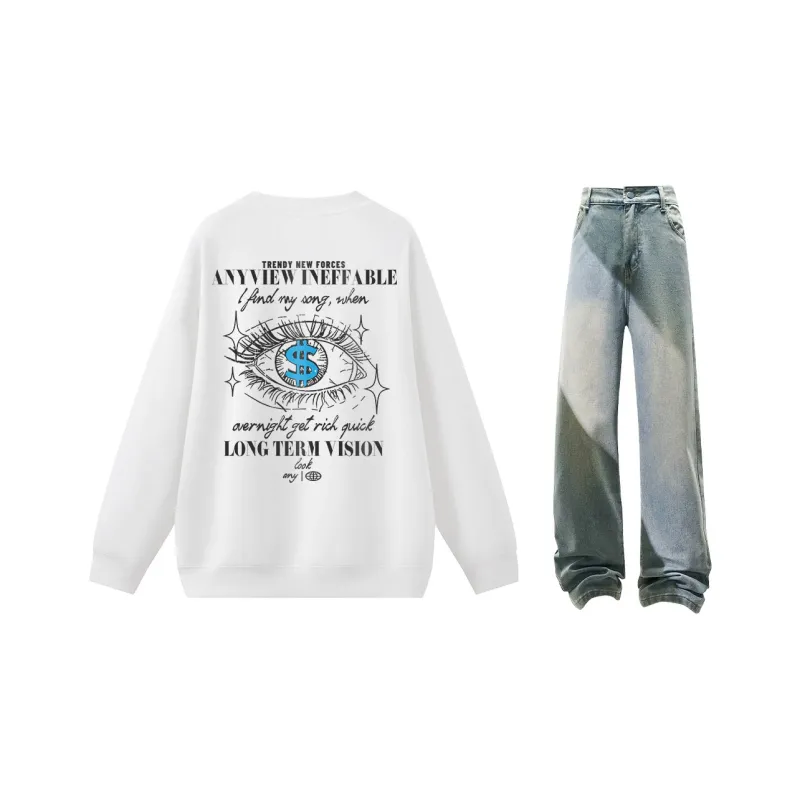 Anyveiw Sweatshirt Sets Unisex-8