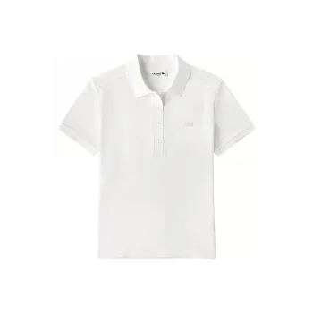 LACOSTE Polo Shirt Women's White