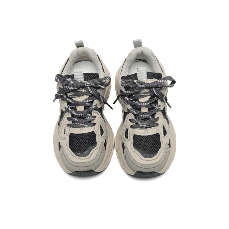 7 SEVFUN Wear resistant And Lightweight Low Top Chunky Sneakers Women's-10