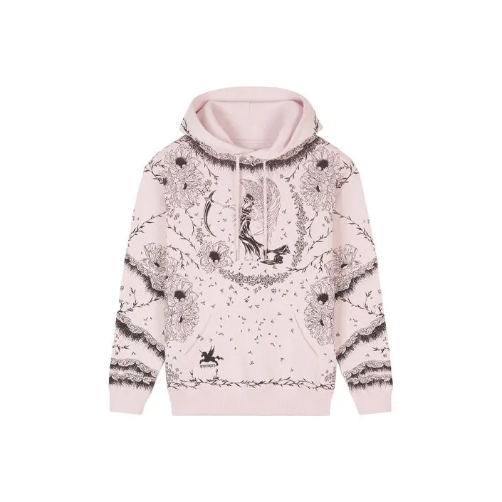 Givenchy Tatoo Print Hoodie 'Light Pink'-0