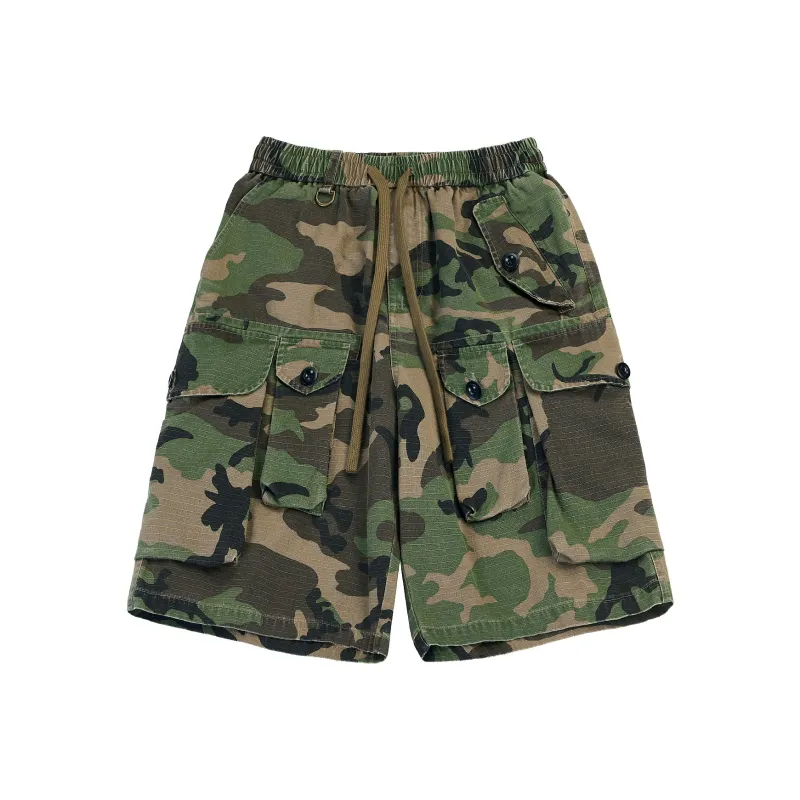 JHYQ Casual Shorts Unisex Camouflage-0