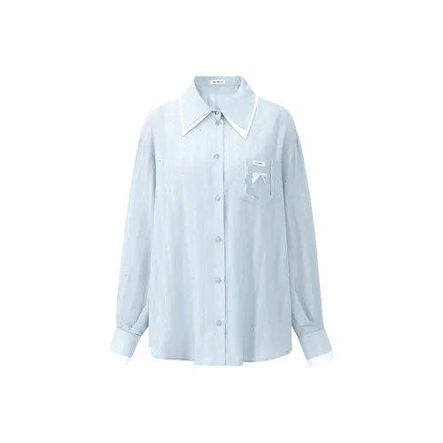 MacyMccoy Shirts Women's Blue