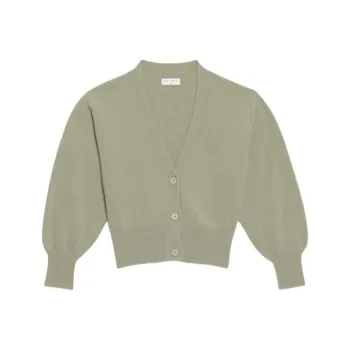 Sandro Knitwear Women's Khaki Green