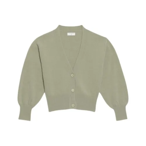 Sandro Knitwear Women's Khaki Green