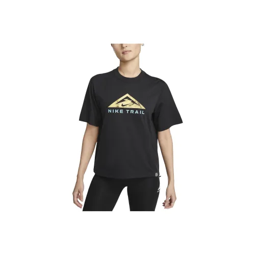 Nike Dri Fit T Shirts Women's Black
